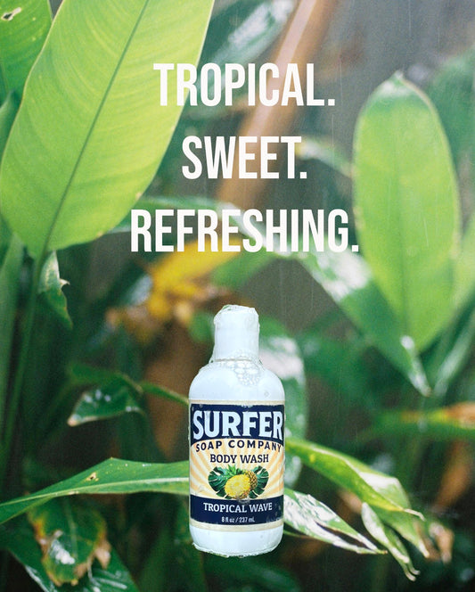 Tropical Wave Botanical Body Wash 8 oz