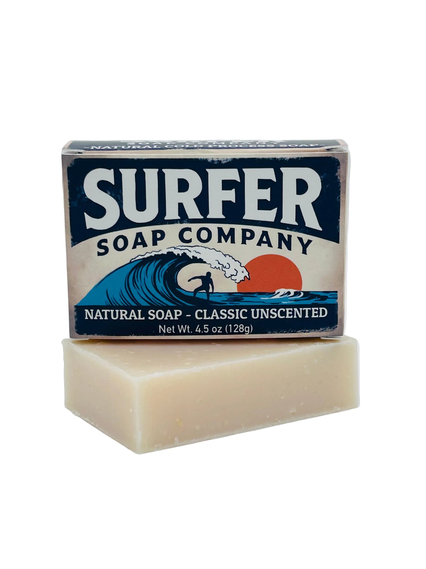 Classic Unscented All Natural Cold Process Bar Soap 4.5 oz
