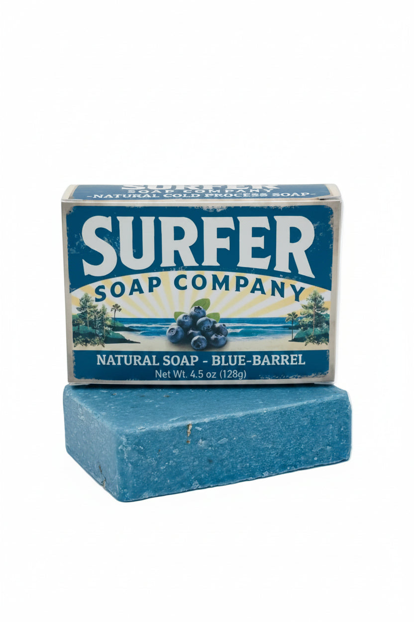 Blue-Barrel All Natural Cold Process Bar Soap 4.5 oz