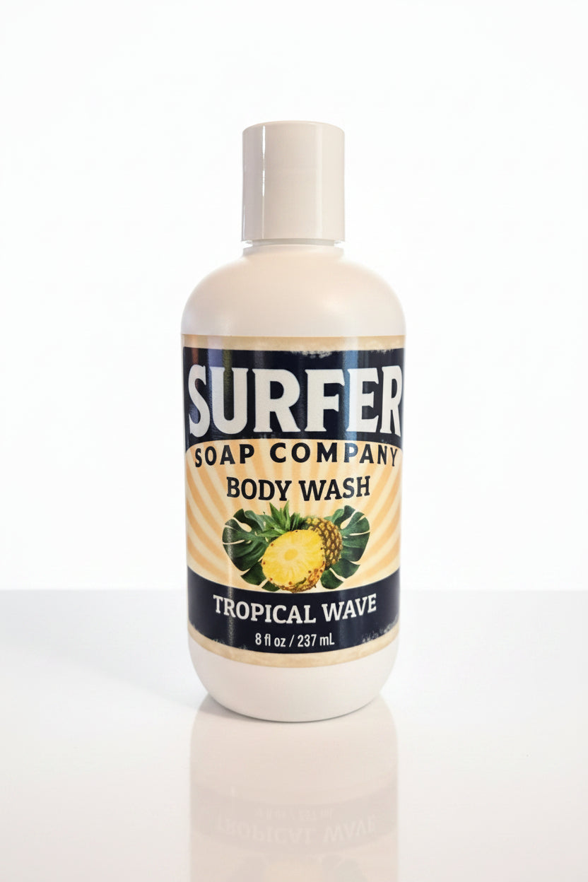 Tropical Wave Botanical Body Wash 8 oz
