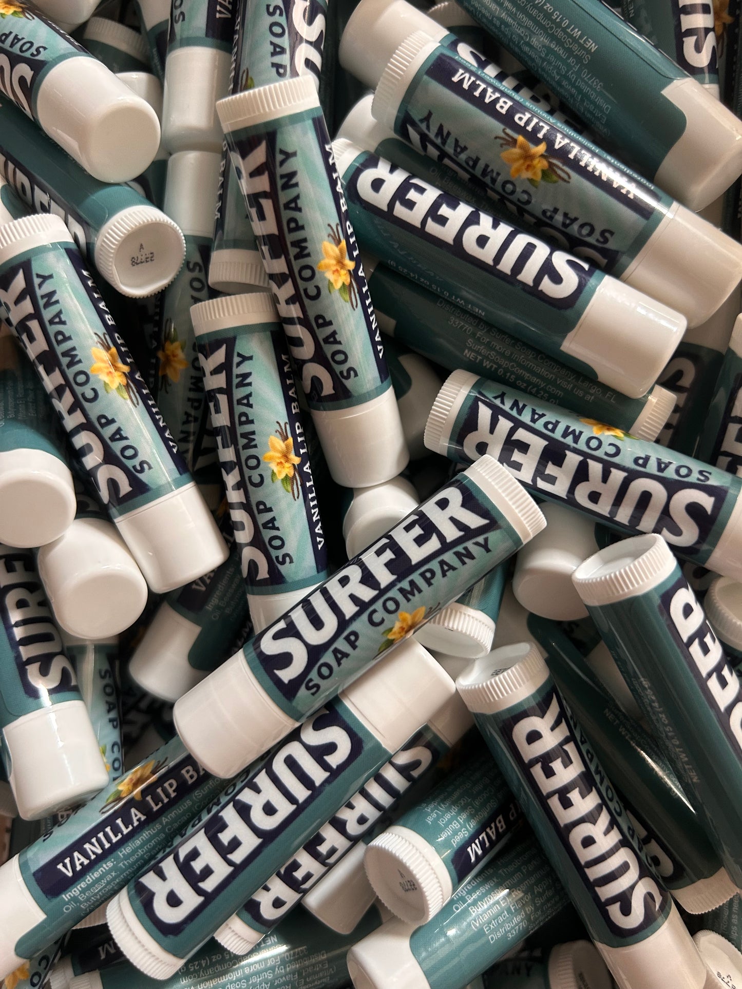 Vanilla Natural Lip Balm - 3 for $8