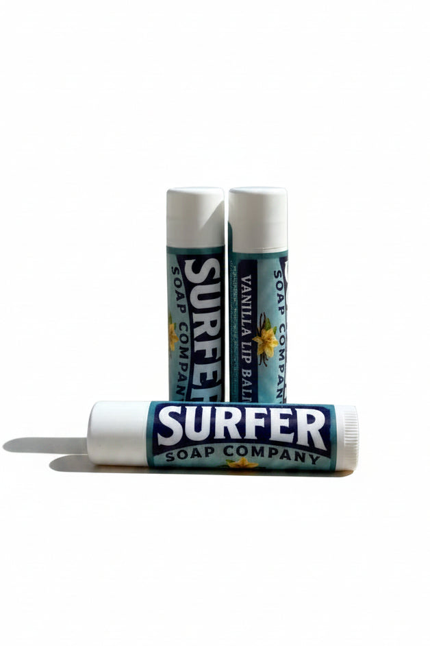 Vanilla Natural Lip Balm - 3 for $8