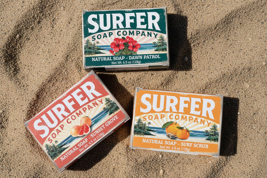 Floral & Citrus 3-Pack Soap Set